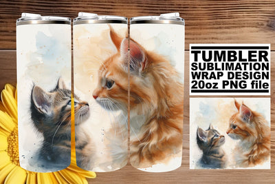 Adorable Mom & Baby Wildlife Tumbler: Mother's Love Sublimation afrosvg 