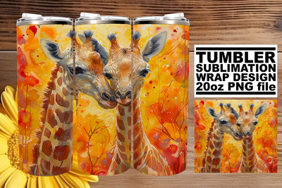 Adorable Mommy & Me Animal Tumbler: Mother's Love Sublimation afrosvg 