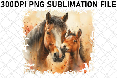 Adorable Mother & Baby Animal Sublimation PNG Sublimation afrosvg 