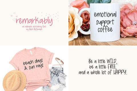 Adorable Planner Font Mini Bundle Font Beck McCormick 