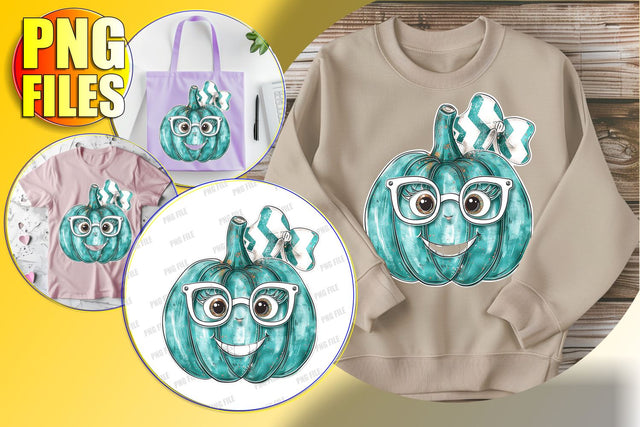 Adorable Pumpkin Coquette Bow Halloween Sublimation Design Sublimation afrosvg 