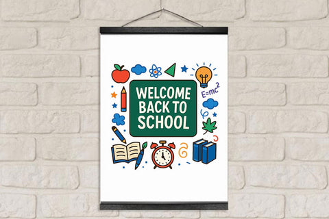 Adorable School Theme Graphics PNG Printable File Sublimation Creativedesigntee 