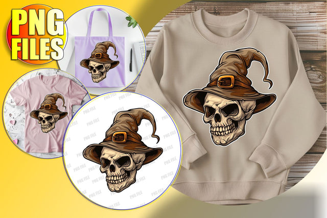 Adorable Skull Clipart with Bow for Fall Sublimation Design Sublimation afrosvg 