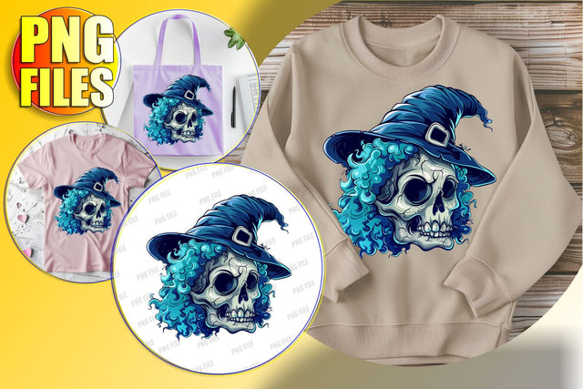 Adorable Skull Clipart with Bow for Sublimation - Fall Design Sublimation afrosvg 