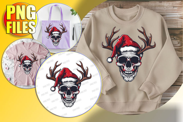 Adorable Skull with Coquette Bow Sublimation Design for Fall Sublimation afrosvg 