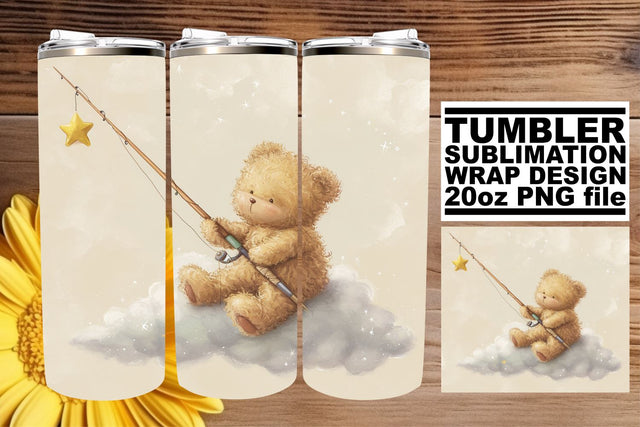 Adorable Sublimation Tumbler with Watercolor Babies Sublimation afrosvg 