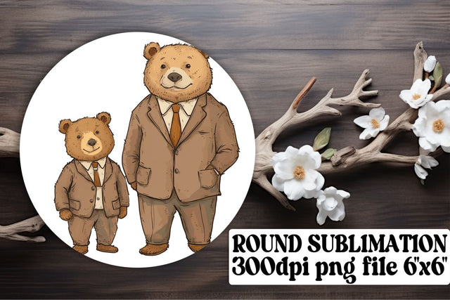 Adorable Terry Bear Sublimation Design, Lovely Mother's Day Art Sublimation afrosvg 
