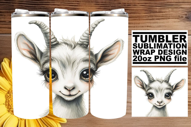 Adorable Watercolor Animal Wrap Sublimation afrosvg 