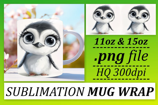 Adorable Watercolor Animals Mug Wrap - Sublimation 11oz Sublimation afrosvg 