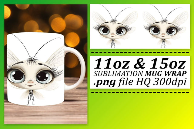 Adorable Watercolor Critters Mug Wrap - Sublimation 11oz Sublimation afrosvg 