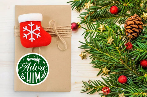 Adore him Sticker Design Sublimation Regulrcrative 