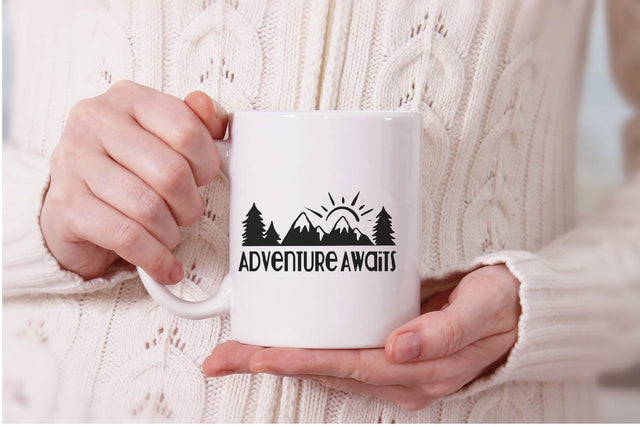 Adventure Awaits Design - SVG PNG DXF EPS Files for Crafting SVG Silhouette School Blog Design Shop 