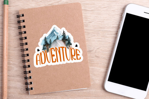 Adventure Sticker Design Sublimation Regulrcrative 