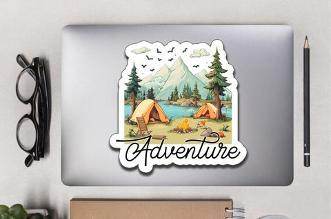 Adventure Sticker Design Sublimation Regulrcrative 