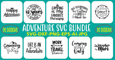 Adventure SVG Bundle SVG Syaman 