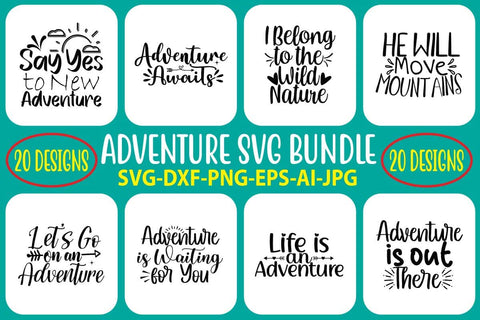 Adventure SVG Bundle SVG Syaman 