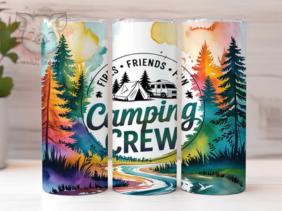 Adventurous Fireside Camping Crew Tumbler, Campfire Tumbler Design, Friends Camping Tumbler, 20oz Tumbler Sublimation, Fun Camping PNG, Outdoor Adventure Wrap, Fireside Tumbler Design Sublimation Lara' s Designs 