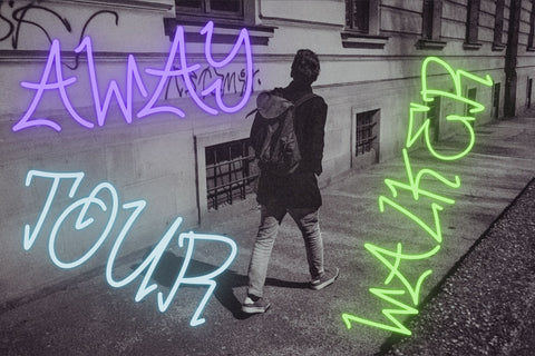 Aerosplat Font Dm Letter Studio 