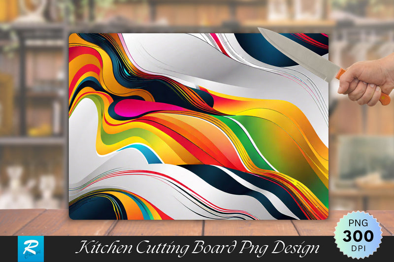Aesthetic Art Cutting Board Sublimation Regulrcrative 