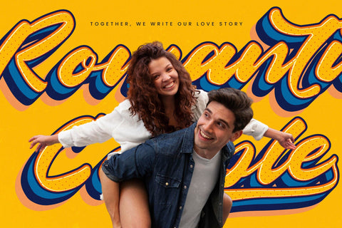 Aesthetic Timeglow - Retro Script Font Font Letterena Studios 