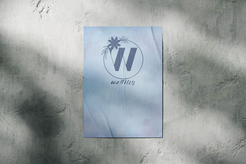 Aether Monogram Font Dm Letter Studio 