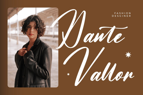 Aetholany Roterdam - Modern Bold Script Font Font Letterena Studios 