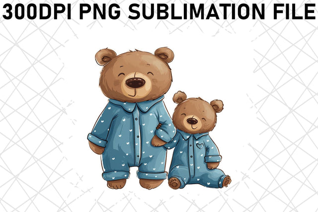 Affectionate Mama Bear: Mother's Day Sublimation Sublimation afrosvg 