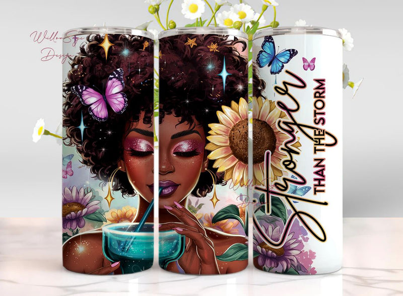 Affirmation Tumbler Wrap, 20oz Skinny Sublimation Tumbler Design, Margarita Sunflower Sublimation Wrap, Inspirational Tumbler PNG Downloads Sublimation WillowSageDesign 