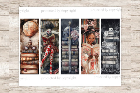 African American Bookmarks | Reading Printable SVG GlamArtZhanna 