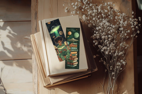 African American Bookmarks | Reading Printable SVG GlamArtZhanna 