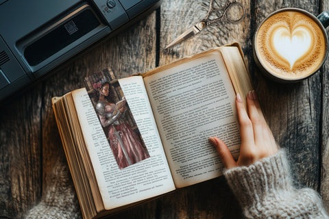 African American Bookmarks | Reading Printable SVG GlamArtZhanna 