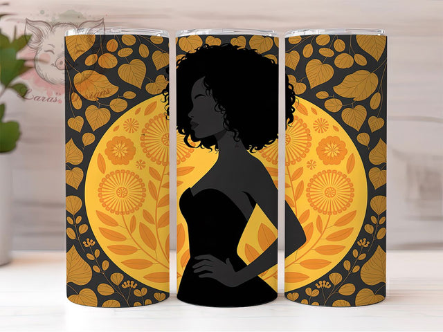 African American Cupid Valentine Tumbler, African American, Love Hearts, Sublimation Art, 20oz Tumbler, Romantic Theme, Festive Design Sublimation Lara' s Designs 