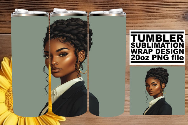 African American Empowerment Tumbler Collection Sublimation afrosvg 