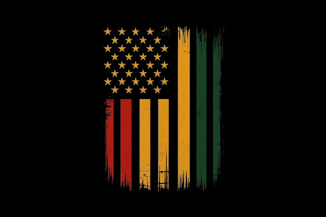 African American Flag Juneteenth PNG Printable File Sublimation Creativedesigntee 