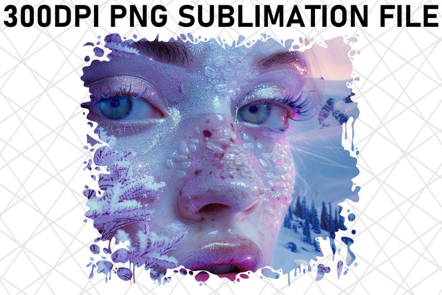 African American Woman with Flower Sublimation afrosvg 