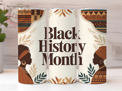 African Heritage Pride Tumbler, African Heritage Wrap, Cultural Pride Cup, 20oz Sublimation Wrap, Afrocentric Empowerment Tumbler, Strong Black Identity Cup, Traditional Heritage Design Wrap Sublimation Lara' s Designs 