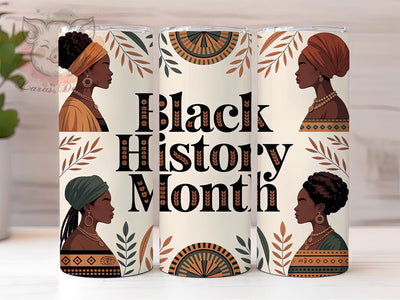 African Heritage Pride Tumbler, African Heritage Wrap, Cultural Pride Cup, 20oz Sublimation Wrap, Afrocentric Empowerment Tumbler, Strong Black Identity Cup, Traditional Heritage Design Wrap Sublimation Lara' s Designs 