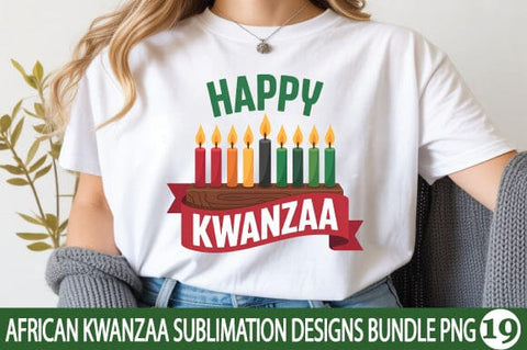African Kwanzaa Sublimation Designs Bundle PNG SVG Svgcraft 