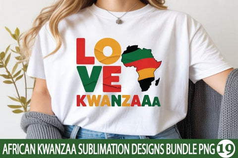 African Kwanzaa Sublimation Designs Bundle PNG SVG Svgcraft 