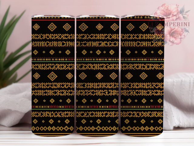 African Print Black Pride 20oz Tumbler, Black History Month, 20oz Tumbler Wrap, African Print, Sublimation Cup, Cultural Tumblers, Black Pride Gifts Sublimation Li Zamperini 