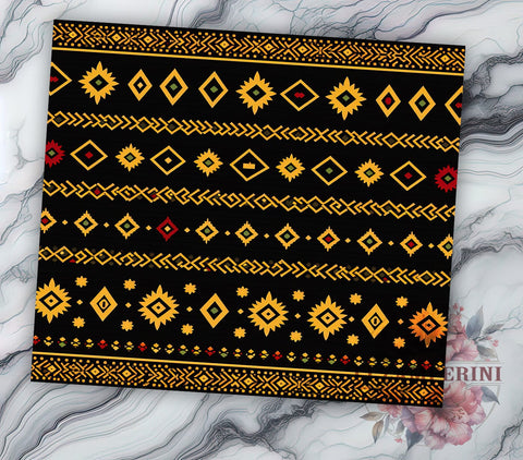 African Print Black Pride 20oz Tumbler, Black History Month, 20oz Tumbler Wrap, African Print, Sublimation Cup, Cultural Tumblers, Black Pride Gifts Sublimation Li Zamperini 