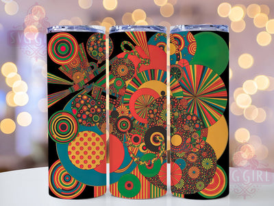 African Tribal Pattern Tumbler, Abstract Tribal Wrap, Ethnic Cup Design, 20oz Sublimation Wrap, African Print Tumbler, Tribal Abstract Cup, Cultural Pattern Wrap Sublimation SvggirlplusArt 