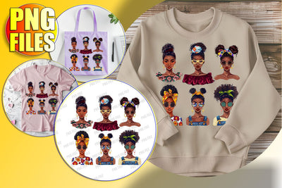 Afro American Woman Sublimation Design Sublimation afrosvg 