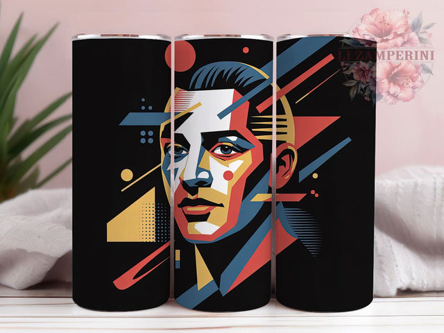 Afro Minimalist Abstract Tumbler Wrap, Minimalist Style, Modern Design, Ethnic Theme, Abstract Pattern, Tumbler Wrap, Sublimation Design Sublimation Li Zamperini 