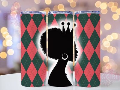 Afro Queen Black History Tumbler, Afro Queen Tumbler, Boss Lady 20oz Wrap, Sublimation Design, Stylish Gift Idea, Black Girl Wrap, Queen Princess Tumbler Sublimation SvggirlplusArt 