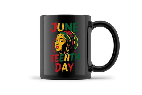 Afro Woman Juneteenth Day PNG Printable File Sublimation Creativedesigntee 