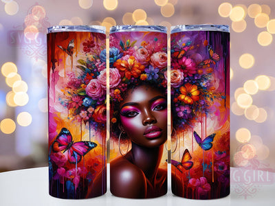 Afrocentric Music Graffiti Tumbler, Graffiti Design, 20Oz Sublimation, Urban Art Tumbler, Afrocentric Graffiti Wrap, Music Theme Printable, Street Art Tumbler Design Sublimation SvggirlplusArt 