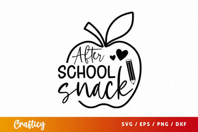 After school snack Svg Design SVG Designangry 