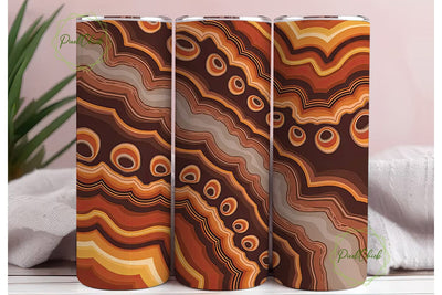 Agate Onyx Tumbler Wrap PNG Sublimation PixelChick 