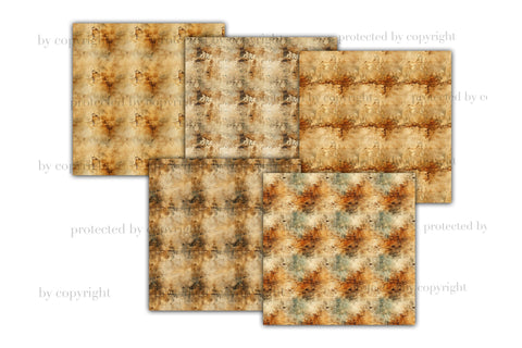 Aged Background Paper | Distressed Seamless Paper Digital Pattern GlamArtZhanna 